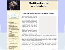 Tablet Screenshot of marktforschung-mit-neuromarketing.de